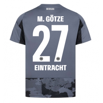Eintracht Frankfurt Mario Gotze #27 Maglia Gara Terza Repliche 2025-26 Maniche Corte